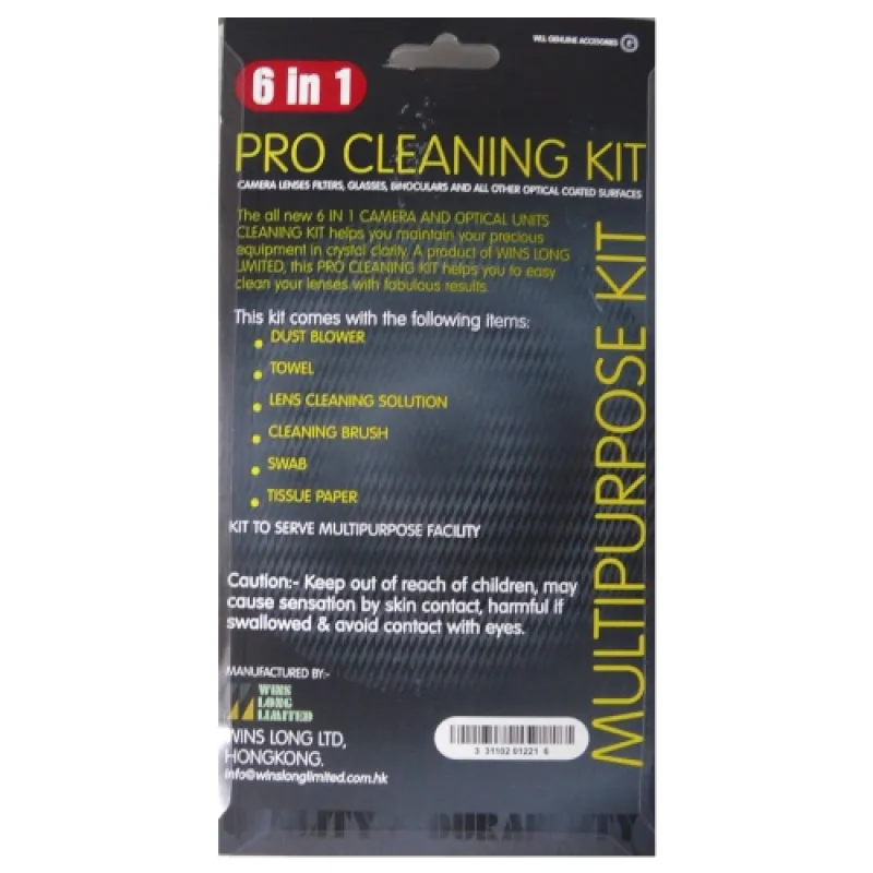 WLL WLL 6 IN 1 PRO LENS CLEANING KIT (6 IN 1 PRO LENS CLEANING KIT)