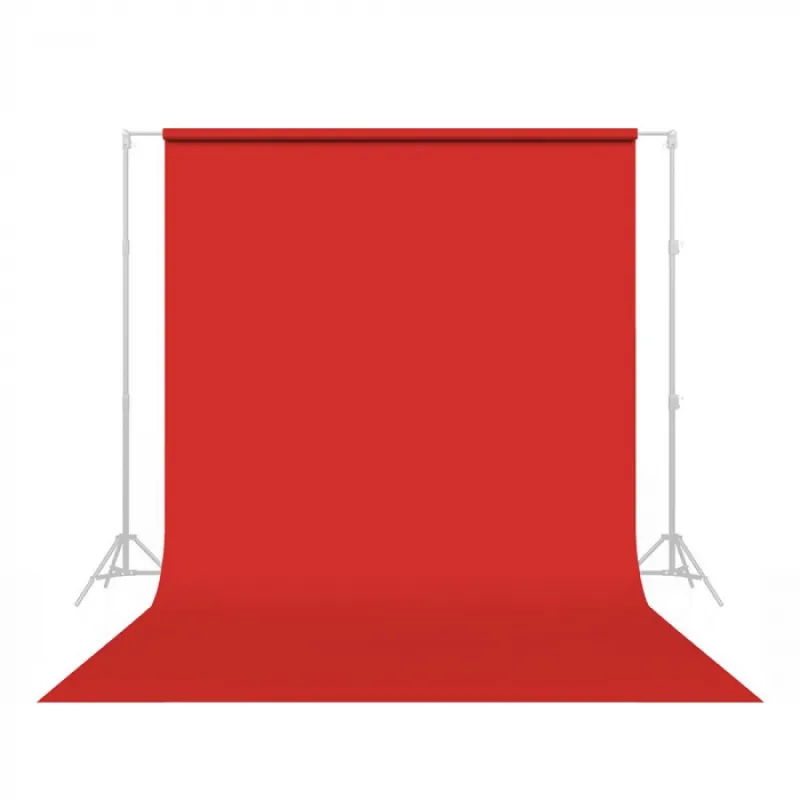 Savage Primary Red  9 Ft x 36 Ft Seamless Paper Backdrop