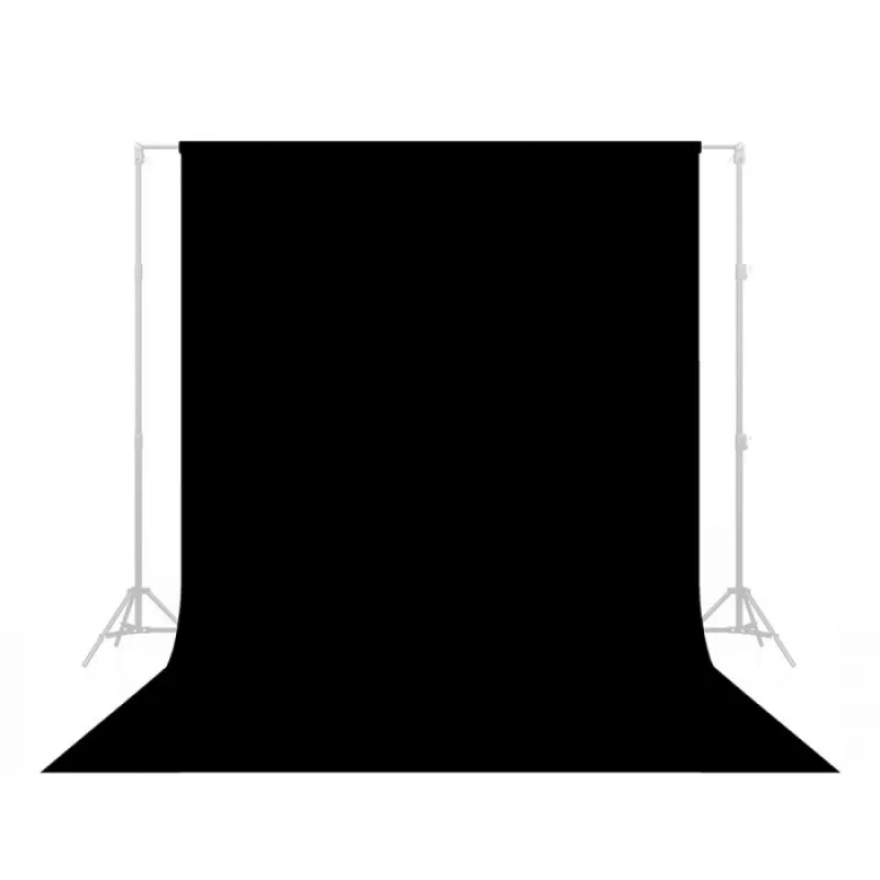 Savage Black  9 Ft x 36 Ft Seamless Paper Backdrop